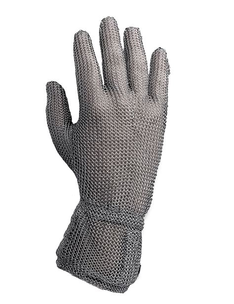 metal fabric covered gloves|fleece mesh gloves.